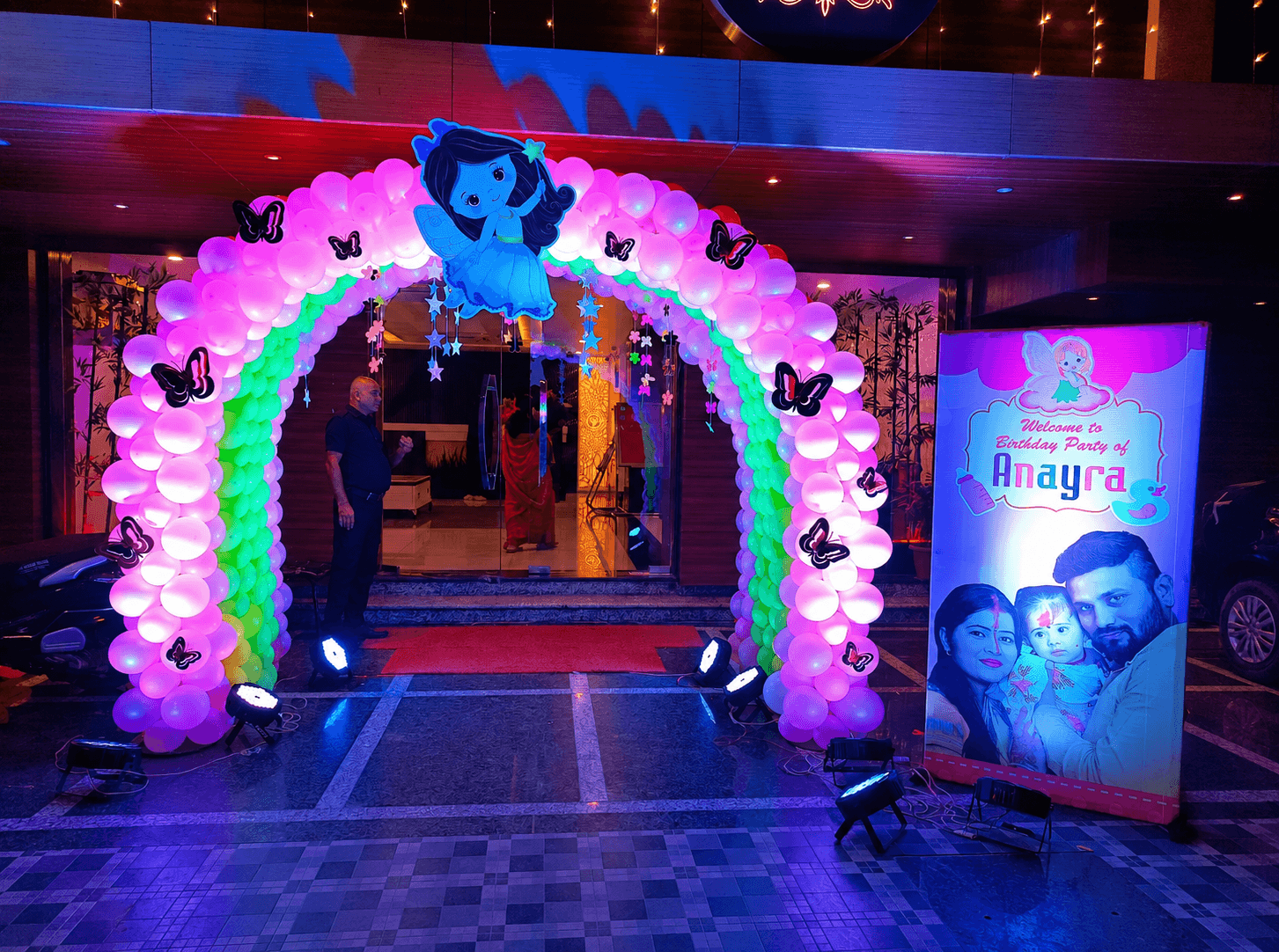 Birthday Decor at Hotel Sidh Vedantha