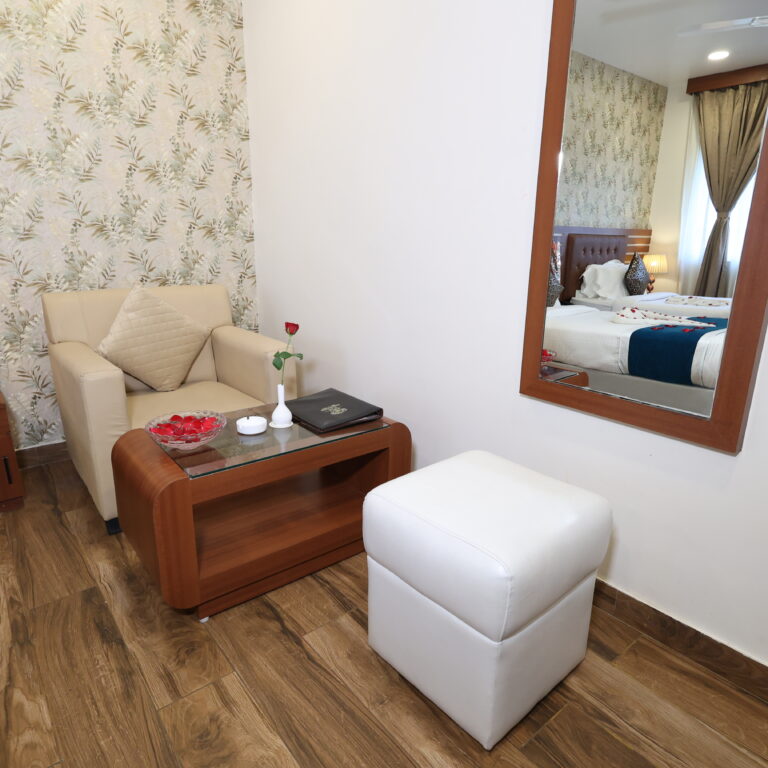 Elegant hotel room in Patna